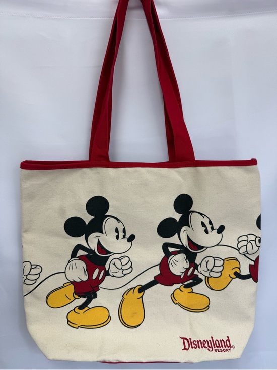 Handbags - Mickey Mouse Large Canvas Tote Bag Walt Disney World Resort Disney Parks